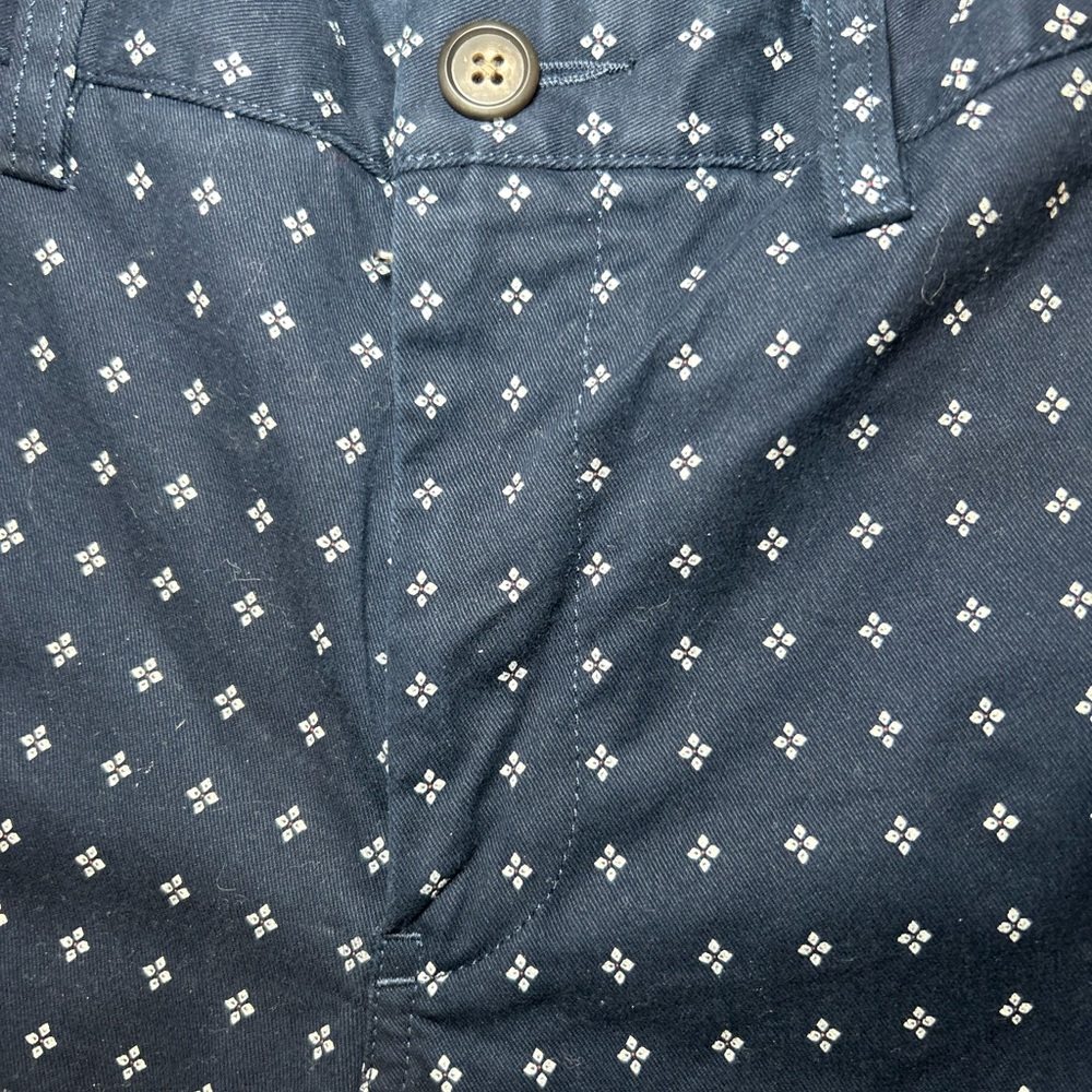 Bonobos Navy Geometric Patterned Straight Men Jea… - image 2